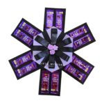 ROTATING TEDDY BEAR WITH DAIRY MILK CEB By GiftsMyStore